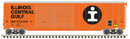 Atlas Master Line HO 20006583 50' Postwar Double Door Box Car, Illinois Central Gulf