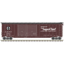Atlas Master Line HO 20006592 50' Postwar Double Door Box Car, Santa Fe "Super Chief"