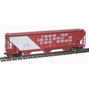 Atlas Trainman HO 20006650 Thrall 4750 Hopper, Transportation Corporation of America