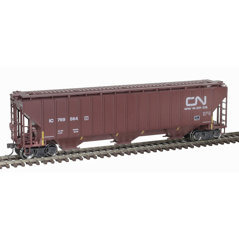 Atlas Trainman HO 20006653 Thrall 4750 Hopper, Canadian National (IC)