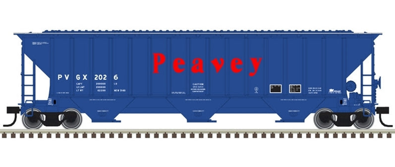 Atlas Trainman HO 20006658 Thrall 4750 Hopper, Peavey