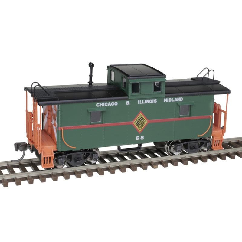 Atlas Trainman HO 20006757 C&O Cupola Caboose, Chicago and Illinois Midland