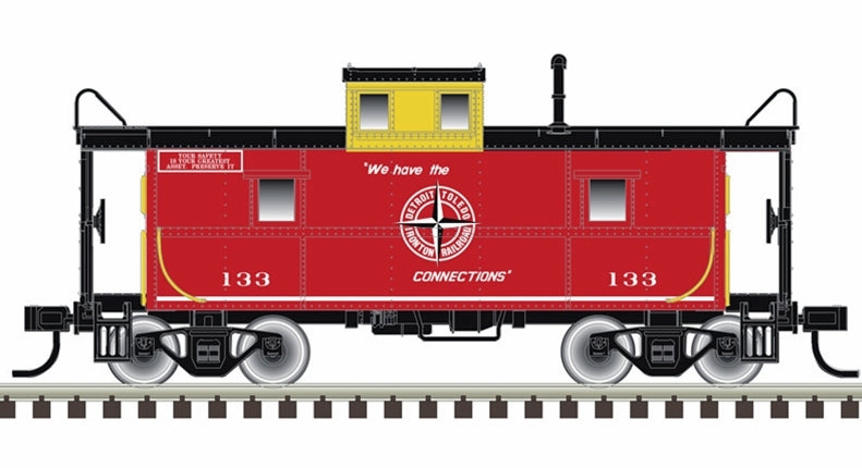 Atlas Trainman HO 20006759 C&O Cupola Caboose, Detroit Toledo and Ironton