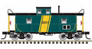 Atlas Trainman HO 20006764 C&O Cupola Caboose, Black River Western