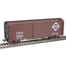 Atlas HO 20006819 40' Postwar Boxcar with 8' Door Master, Erie 87187