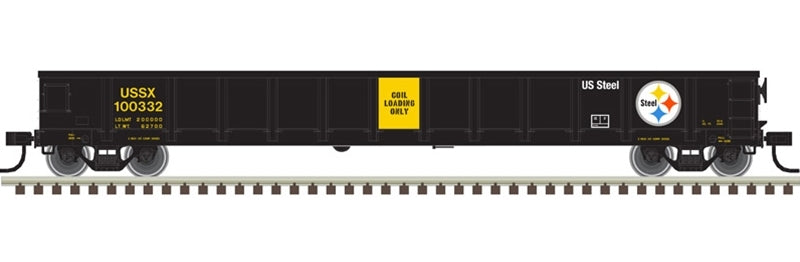 Atlas Trainman HO 20006873 Evans 52' Gondola, US Steel