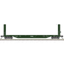 PREORDER Atlas 20007093 51'6" Bulkhead Flatcar - Ready to Run - Master(R) -- BC Rail