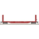 PREORDER Atlas 20007094 51'6" Bulkhead Flatcar - Ready to Run - Master(R) -- Canadian National