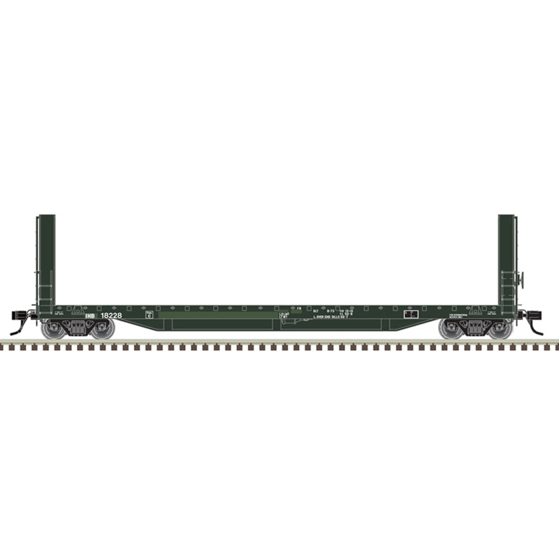 PREORDER Atlas 20007104 51'6" Bulkhead Flatcar - Ready to Run - Master(R) -- Indiana Harbor Belt