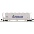 Atlas 20007174 ACF 3-Bay Cylindrical Hopper - Ready to Run -- CEMEX Mexico