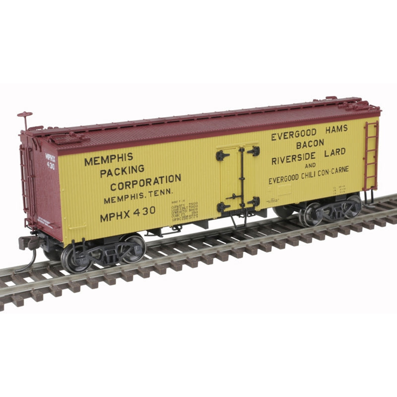 Atlas 20007197 36' Wood Reefer - Ready to Run - Master(R) -- Memphis Packing Corporation