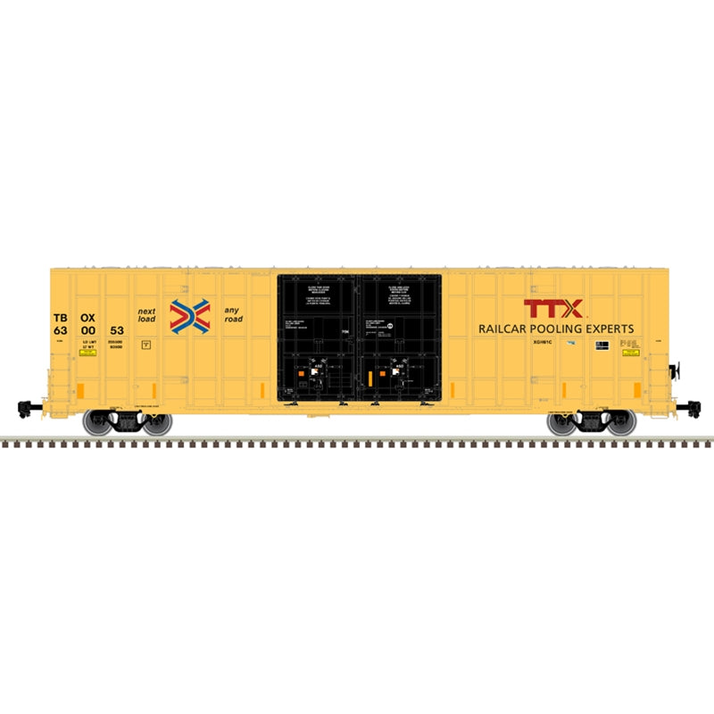 PREORDER Atlas 20007273 Gunderson 7550 Double Plug-Door Boxcar - Ready to Run - Master(R) -- TTX