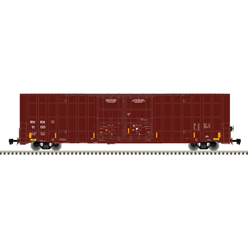 PREORDER Atlas 20007279 Gunderson 7550 Double Plug-Door Boxcar - Ready to Run - Master(R) -- Riverside Rail LLC