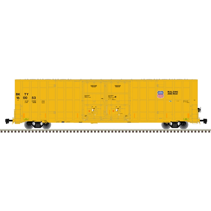 PREORDER Atlas 20007283 Gunderson 7550 Double Plug-Door Boxcar - Ready to Run - Master(R) -- Union Pacific BKTY