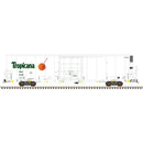 Atlas 20007324 TrinityRail(R) 64' Modern Reefer - Ready to Run -- Tropicana #3020 (white, green, orange, Safety Stripes #1), HO