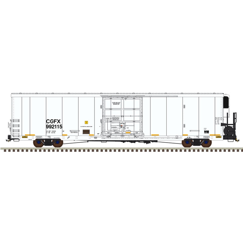 PREORDER Atlas 20007340 TrinityRail(R) 64' Modern Reefer - Ready to Run -- Cedar Grove Logistics CGFX