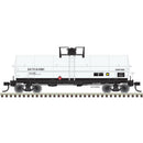 PREORDER Atlas 20007350 11,000-Gallon Tank Car w/Platform - Ready to Run - Master(R) -- GATX