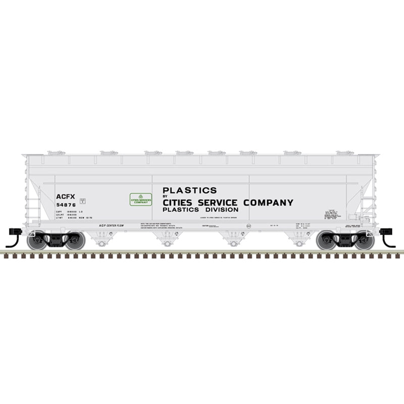 Atlas 20007372 ACF 5250 Covered Hopper - Ready to Run - Master(R) Plus -- Cities Service Company