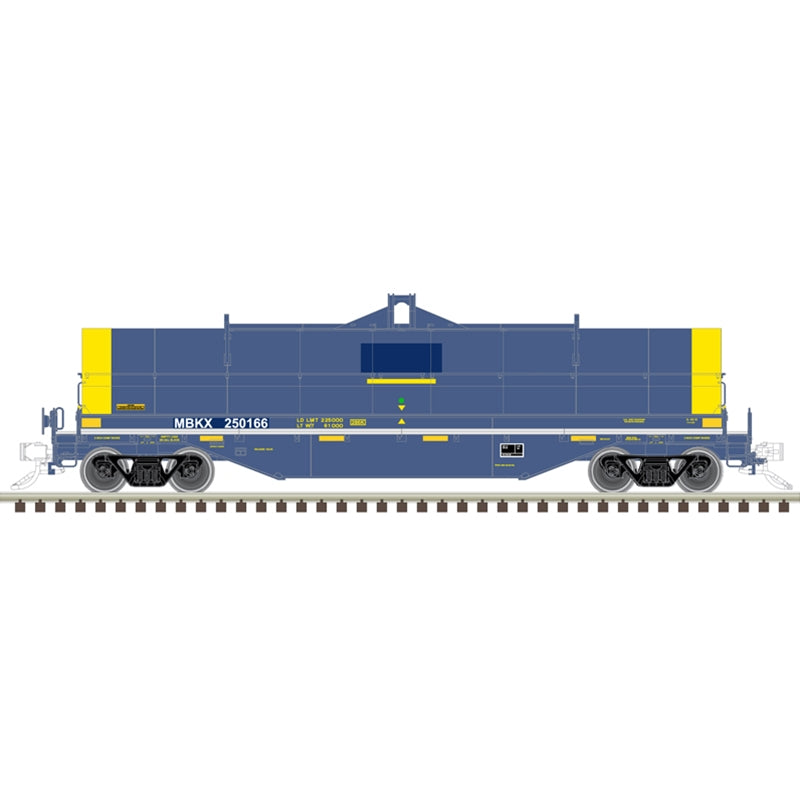 PREORDER Atlas 20007458 42' Coil Steel Car with Fishbelly Side Sill - Ready to Run - Master¨ -- Mitsui Rail Capital MBKX