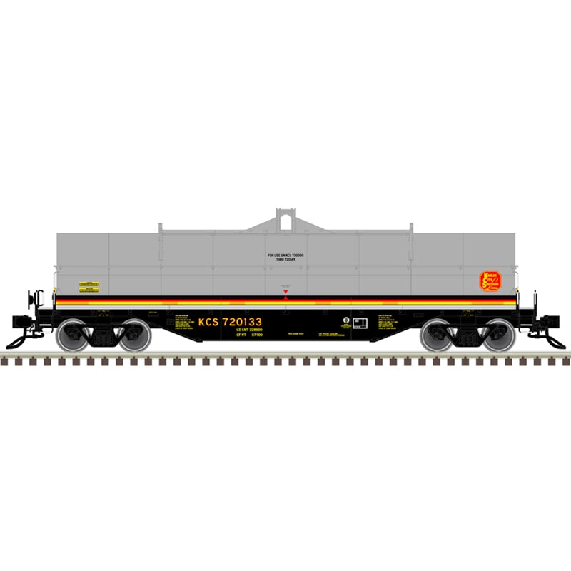 PREORDER Atlas 20007467 42' Coil Steel Car with Fishbelly Side Sill - Ready to Run - Master¨ -- Kansas City Southern