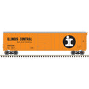 Atlas 20007531 HO Postwar 50' Single-Door Boxcar - Ready to Run - Master(R) -- Illinois Central