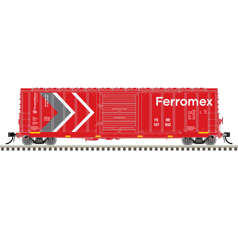 Atlas 20007545 HO CNCF 5000 50' Boxcar - Ready to Run - Master(R) -- Ferromex