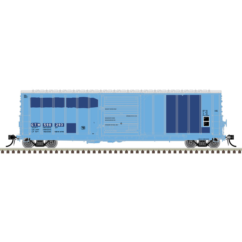 PREORDER Atlas 20007547 HO CNCF 5000 50' Boxcar - Ready to Run - Master(R) -- Grand Trunk Western