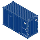 PREORDER Atlas HO 20007755 20'HC MCW Cont LWT Set 2