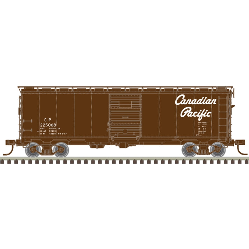 PREORDER Atlas Master Line HO 20007767 1932 ARA 40' Steel Boxcar, Canadian Pacific