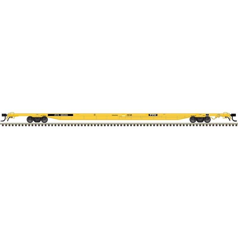 PREORDER Atlas Master Line HO 20007854 ACF 89' 4" Intermodal Flatcar, TTX ITTX