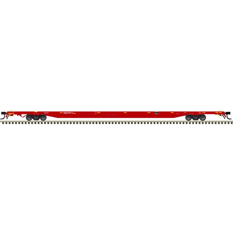 PREORDER Atlas Master Line HO 20007858 ACF 89' 4" Intermodal Flatcar, Redstreak QUAX