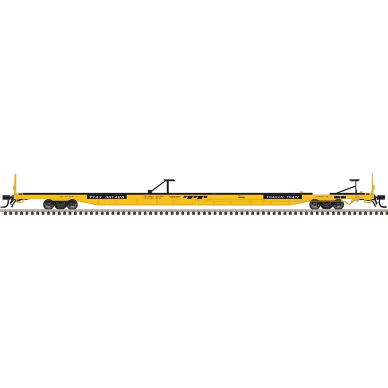 PREORDER Atlas Master Line HO 20007873 ACF 89' 4" Intermodal Flatcar, TTX TTAX