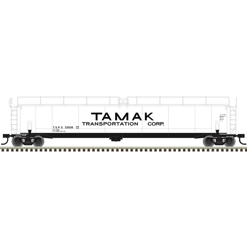 PREORDER Atlas Master Line HO 20007878 ACF 33,000-Gallon Tank Car, Tamak Transportation TGPX