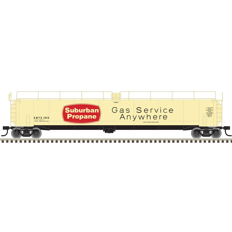 PREORDER Atlas Master Line HO 20007886 ACF 33,000-Gallon Tank Car, Suburban Propane CNTX