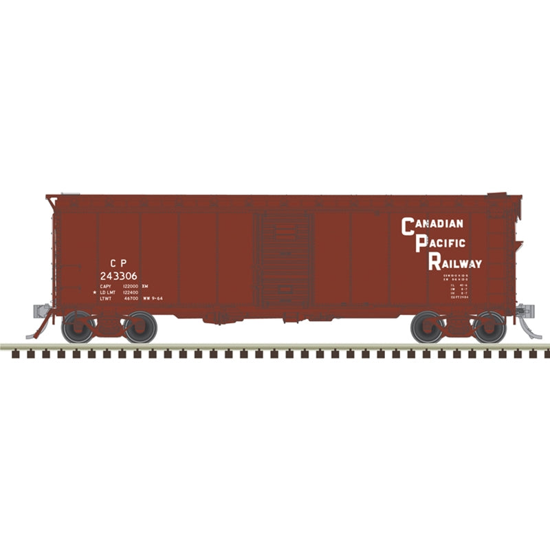 PREORDER Atlas Master Line HO 20007898 40' Minibox Boxcar, Canadian Pacific