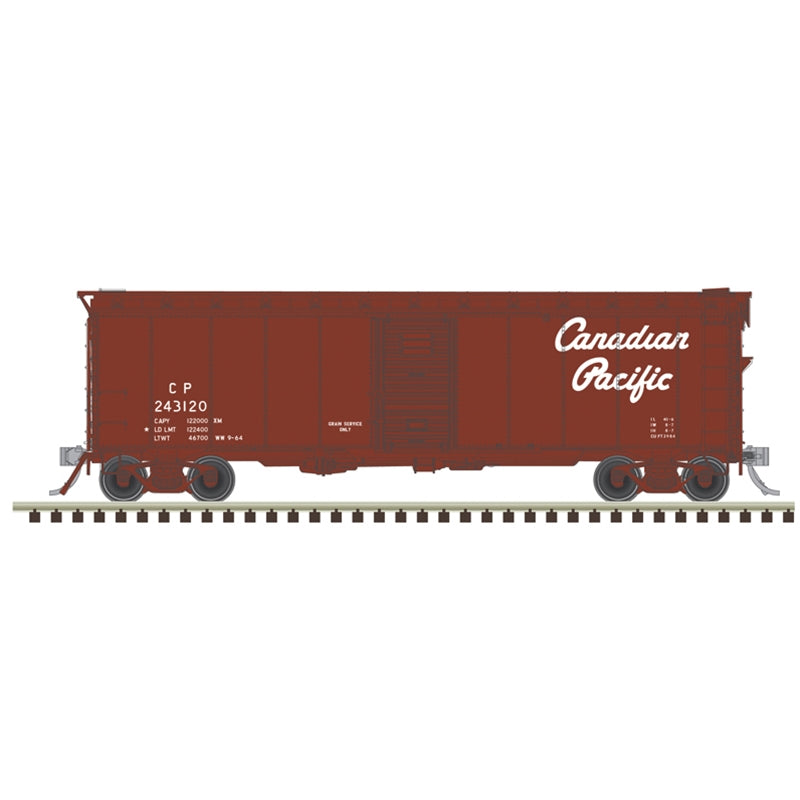 PREORDER Atlas Master Line HO 20007902 40' Minibox Boxcar, Canadian Pacific