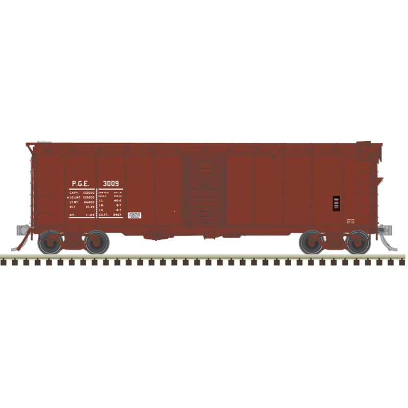 PREORDER Atlas Master Line HO 20007906 40' Minibox Boxcar, Pacific Great Eastern