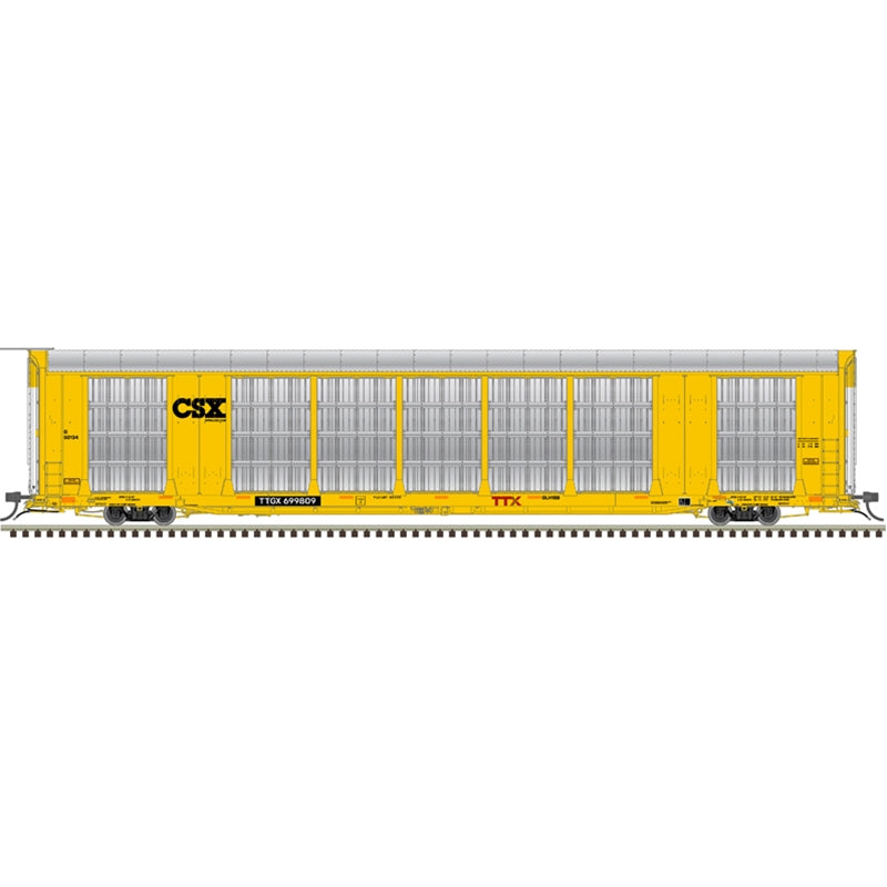 PREORDER Atlas Master Line HO 20007916 Gunderson Multi-Max Enclosed Auto Rack, CSX