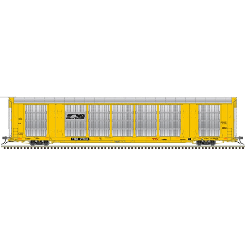 PREORDER Atlas Master Line HO 20007925 Gunderson Multi-Max Enclosed Auto Rack, Norfolk Southern
