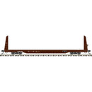 Atlas Trainman HO 20007950 62' Short Bulkhead Flat Car, Columbia & Silver Creek