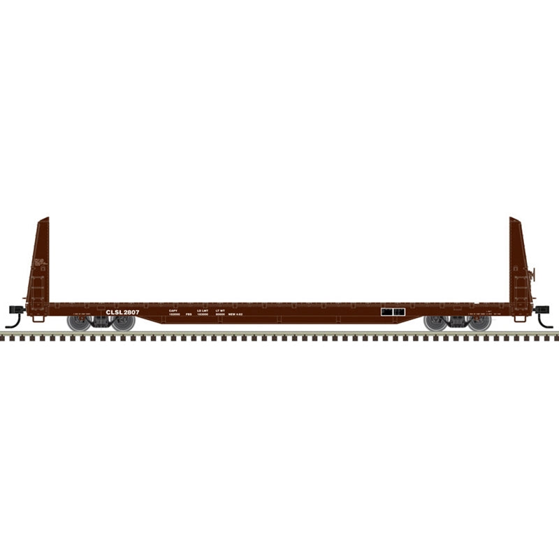 PREORDER Atlas Trainman HO 20007952 62' Short Bulkhead Flat Car, Columbia & Silver Creek