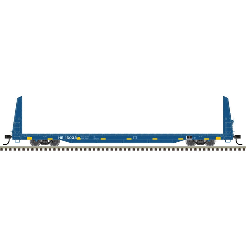 PREORDER Atlas Trainman HO 20007956 62' Short Bulkhead Flat Car, Hollis & Eastern