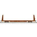 Atlas Trainman HO 20007960 62' Short Bulkhead Flat Car, Union Pacific