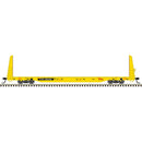 PREORDER Atlas Trainman HO 20007963 62' Short Bulkhead Flat Car, TTX Forward Thinking