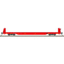 PREORDER Atlas Trainman HO 20007966 62' Short Bulkhead Flat Car, Southern Parts & Equipment