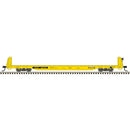 PREORDER Atlas Trainman HO 20007968 62' Short Bulkhead Flat Car, TTX