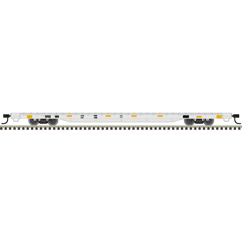 PREORDER Atlas Trainman HO 20007972 68' Flat Car, Southern Parts & Equipment