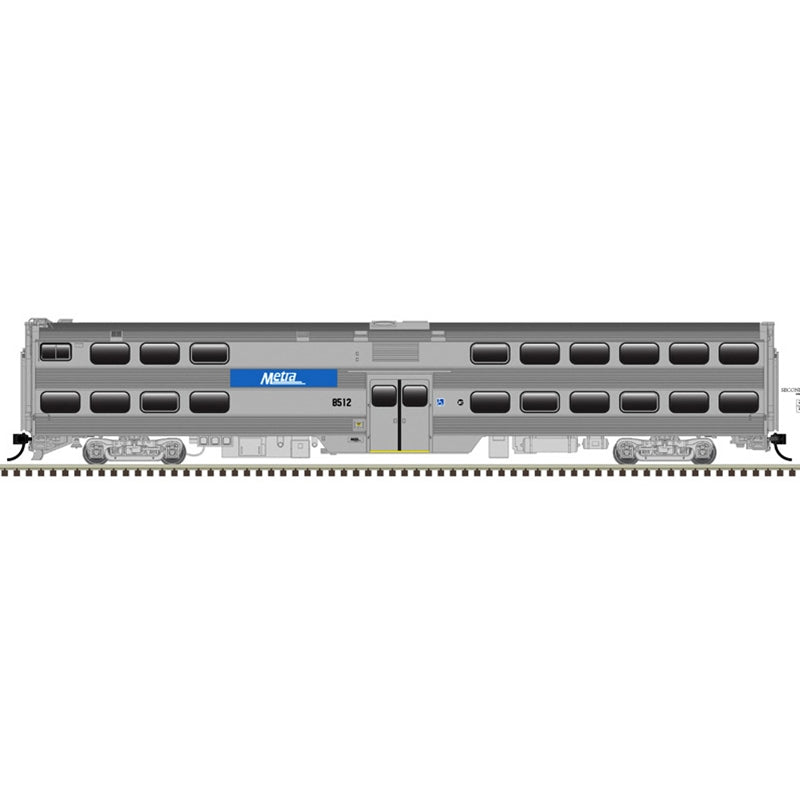 PREORDER Atlas Master Line HO 20008036 Type 8500 Cab Car & Type 6000 Trailer Set, New Haven