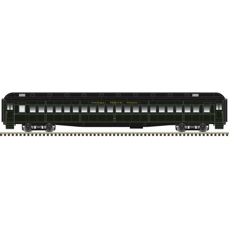 PREORDER Atlas Master Line HO 20008060 Modernized Heavyweight Coach, Nickel Plate