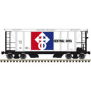 PREORDER Atlas HO 20008169 PS-2 2-Bay Covered Hopper, Central Soya CSX